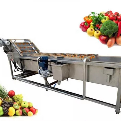 Food Processing Machine Air Bubble Date Soybean Coconut Apple Avocado Herb Tomato Green Leaf Vegetable Fruit Cleaning Washing Machine
