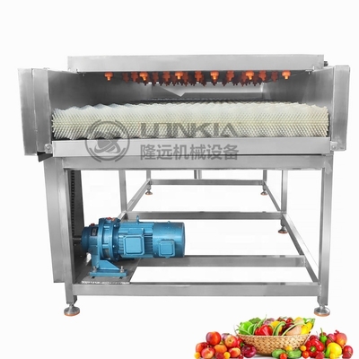 Industrial Fruit Washing Roller Snack Factory Brush Seal Apple Vegetable Fruit Washing Machine