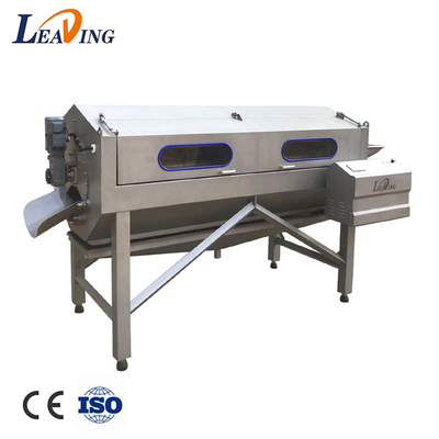 Factory price brush onion potato peeler cleaning equipment automatic cassava washing fruit processing plant for sale