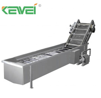 Fruit processing plant factory price water bath/cleaning machine downpour selling good washing fruits and vegetables